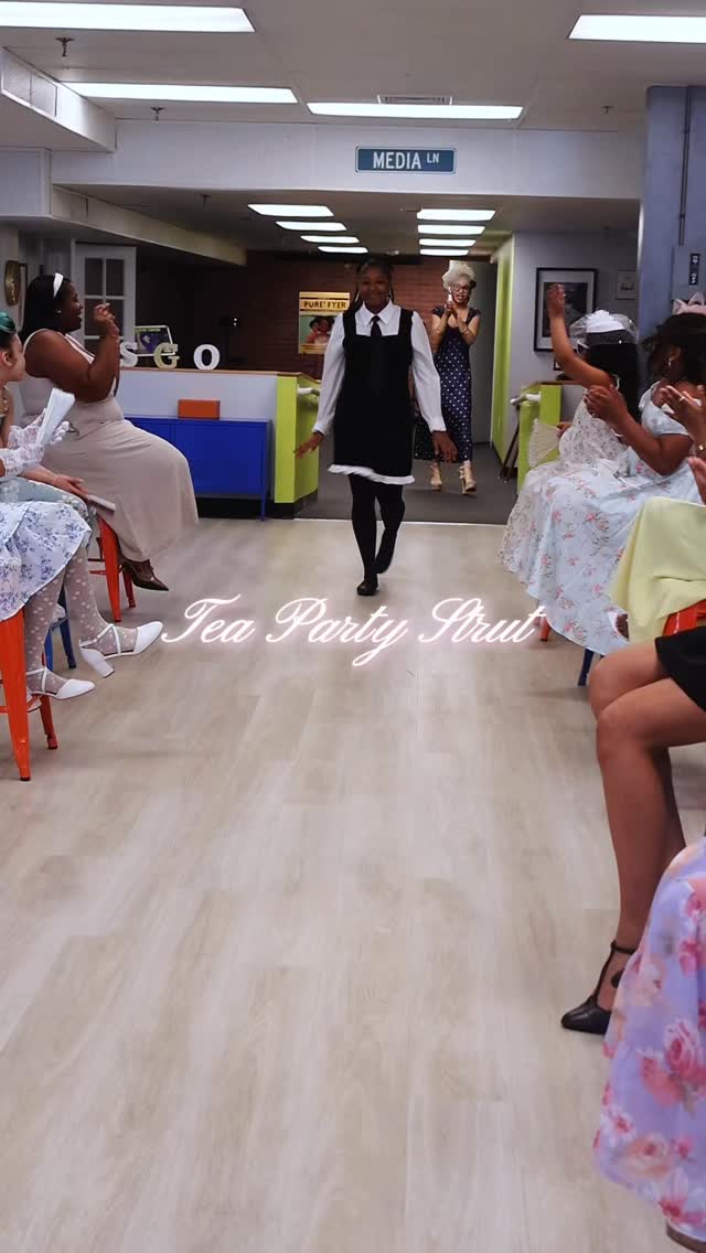 Sip, strut, and shine ☕✨ Our Tea Party Runway was full of beauty, confidence, and unstoppable energy! #SaveGirlsOnFYER #PrettyWithPurpose #Celebrate
