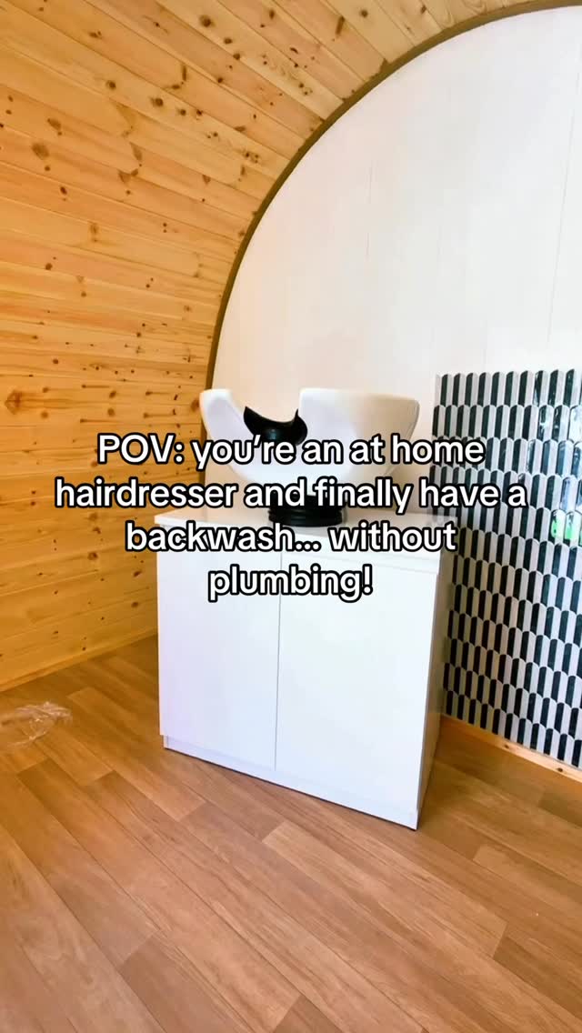 Our customer @michelleoconnorhair was so excited to get set up with her backwash unit 👀
Perfect for home hair salons and spaces where plumbing isn’t an option, but washing clients hair properly is a must 🙌🏼
✔️ Hot & cold running water at consistent pressure
✔️ No mains water connection required
✔️ Tilt basin & neck rest included as standard
✔️ Plug in and go
✔️ Fully compliant
No more kitchen sink connectors or running clients upstairs to your bathroom 👀
#hairdressers #hairsalon #backwash #athomesalon #homehair