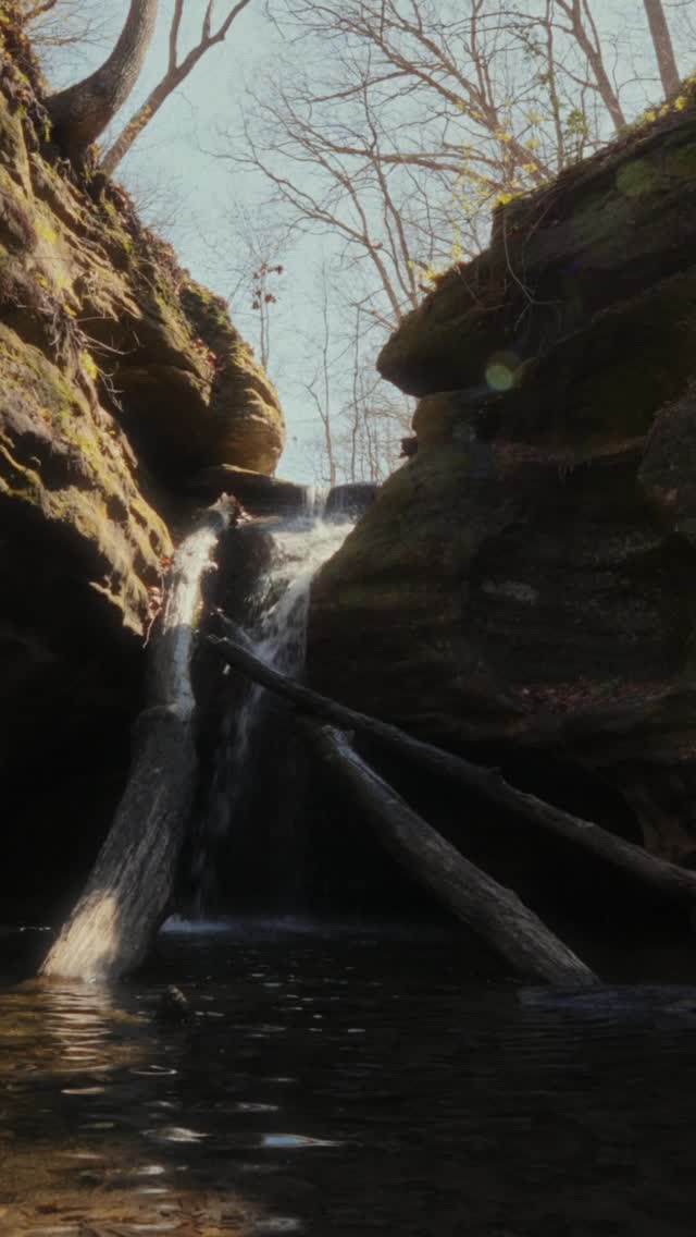 Waterfalls echoing off canyon walls. Leaves rustling on a trail with nobody else around. A creek running somewhere just out of sight. These are the sounds worth showing up for. Do your part to keep it that way. Leave no trace, respect the trails, and let nature do the talking. Happy Earth Day from Starved Rock Hikers. #starvedrockhikers