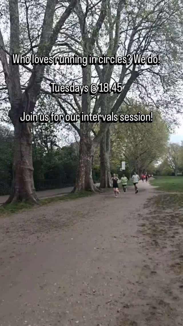Join us at 18.45 each Tuesday for intervals. We meet at Kiss the Hippo (Fulham Pier), Barn Elms Track & Paddington Track. Come along and join us!
.
#runningclub #intervalrunning #speedwork #socialrunning #runlondon