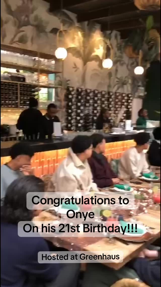 What an afternoon! Huge congratulations to Onye on an incredible 21st, it looked amazing and was an absolute vibe from start to finish. Great people, great energy, and a celebration to remember. 🔥
If you’re planning a special occasion, let us help you bring it to life.
Host your next event at Greenhaus
www.greenhaus.capetown/venue-hire
#greenhauscpt #venuehire #sunningdale