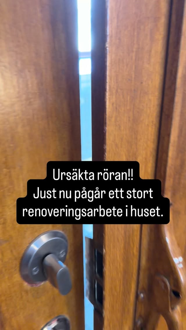 Till hösten flyttar vi till ny totalrenoverade lokal men i samma hus. Men just nu är det lite kaos utanför oss. 🙈 Vi har dock öppet, så bli inte avskräckta 😝