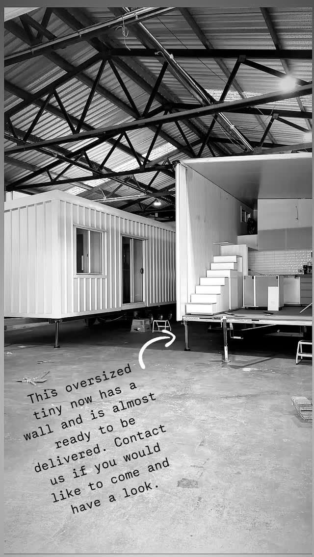 This oversized tiny is coming together.
Walls are up and it’s nearly ready for delivery.
Want to see it in person?
We’ve got two homes available to view DM us!
#gruaustralia #tinyhouse #modularhomes #tinyhouseaustralia #grutinyhomes #oversizedtiny