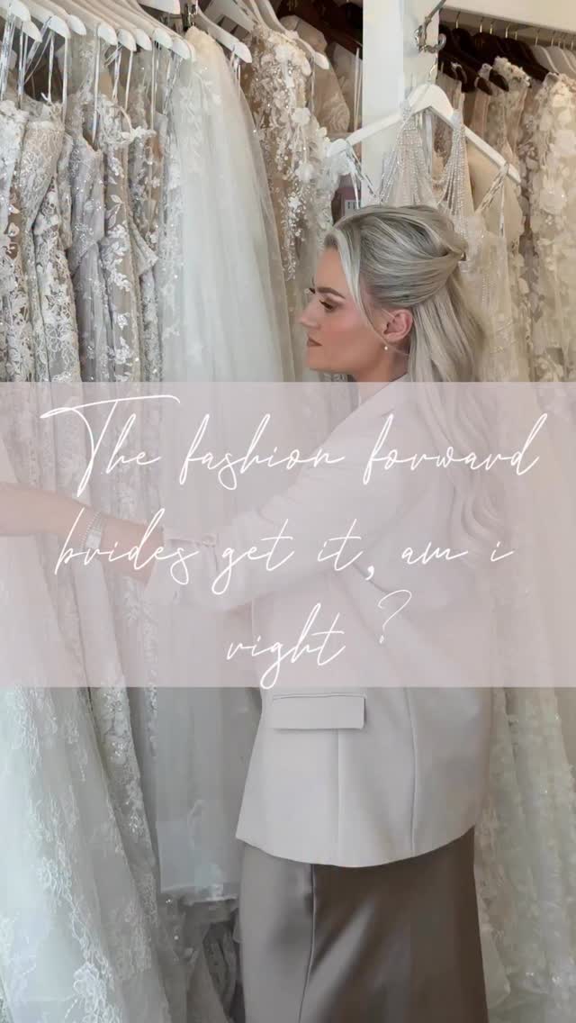 The fashion-forward brides get it, am I right?✨
1. A unique dress captures attention in the best way. It’s the kind of look people remember long after the day is over and feels 100% you
2. When you choose something different, you’re not just wearing a dress. You’re celebrating your individuality and being your confident self
3. The best bridal looks don’t ask for approval. They feel right instantly, like “this is so me” and that is all that matters
Stand out as a bride and choose the dress that isn’t the same as everyone else’s. Choose the dress that expresses who you truly are 🫶🏻
#bridetobe #weddingdressshopping #derbyshire #bridalshopping #fashionforwardbride