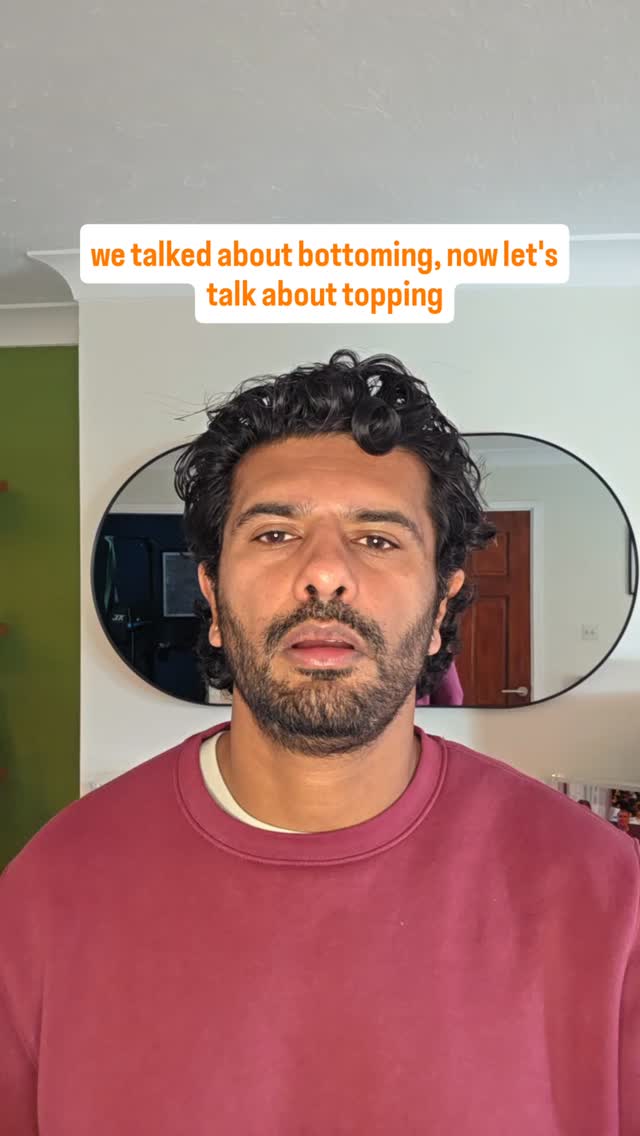 The sequel nobody asked for - but a lot of people needed.
Topping comes with its own shame. We almost never talk about it.
Performance pressure. Body image. Perceived Dominance.
The weight of being "in charge." None of that disappears when you switch roles.
The gap between who we perform and who we actually are - that's exactly where shame lives.
If this landed, send it to someone who needs to hear it.
#QueerMentalHealth
#SexualShame
#LGBT #GaySex
#Topping