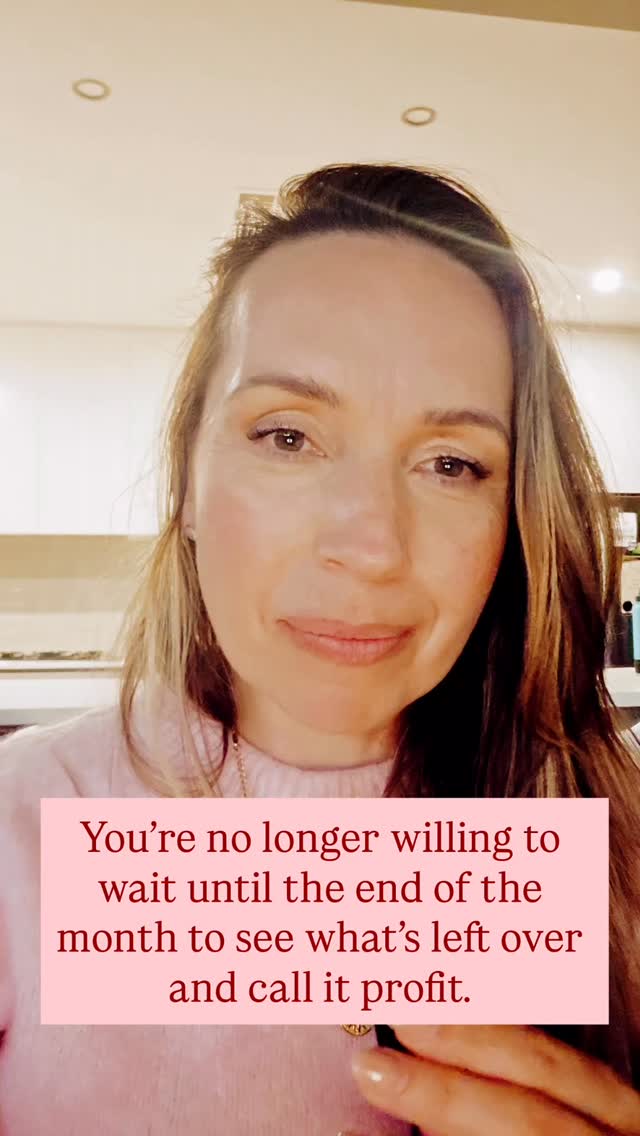 You are no longer willing to wait until the end of the month to see what’s left over and call it profit.You are no longer willing to wait until the end of the month to see what’s left over and call it profit.
This is the right call. Because this approach doesn’t build financial security — it just means you survived another month.
I rebuilt my business from zero at 30. Two kids, no money, a marriage I needed to leave. I had decades of CFO experience and I still had to learn to design my own profit intentionally rather than hope for it. The accounting profession doesn’t teach you this. Your bookkeeper doesn’t teach you this. I’m teaching it now because I wish someone had taught it to me sooner.
Most businesses run the same financial model their entire lives without consciously choosing it. Money in, expenses out, whatever’s left is profit. It works early on. The problem is it doesn’t update itself when the business grows. The numbers get bigger. The anxiety stays the same.
Large businesses can’t operate without someone designing for profit. The same applies once you’re scaling past $350k. Profit doesn’t happen by accident at that level — it gets planned.
You decide what the business is required to return. You decide what you pay yourself, consistently — not just in good months. You decide what stays in the business to build a real cushion. Then expenses get designed around those decisions.
A $50k month feels completely different when you’ve built the business to produce it regularly rather than hoping it happens again.
Scale Lab starts 29 April.
Link in my BIO
#WomenFounders #ProfitFirst #FinancialIndependence