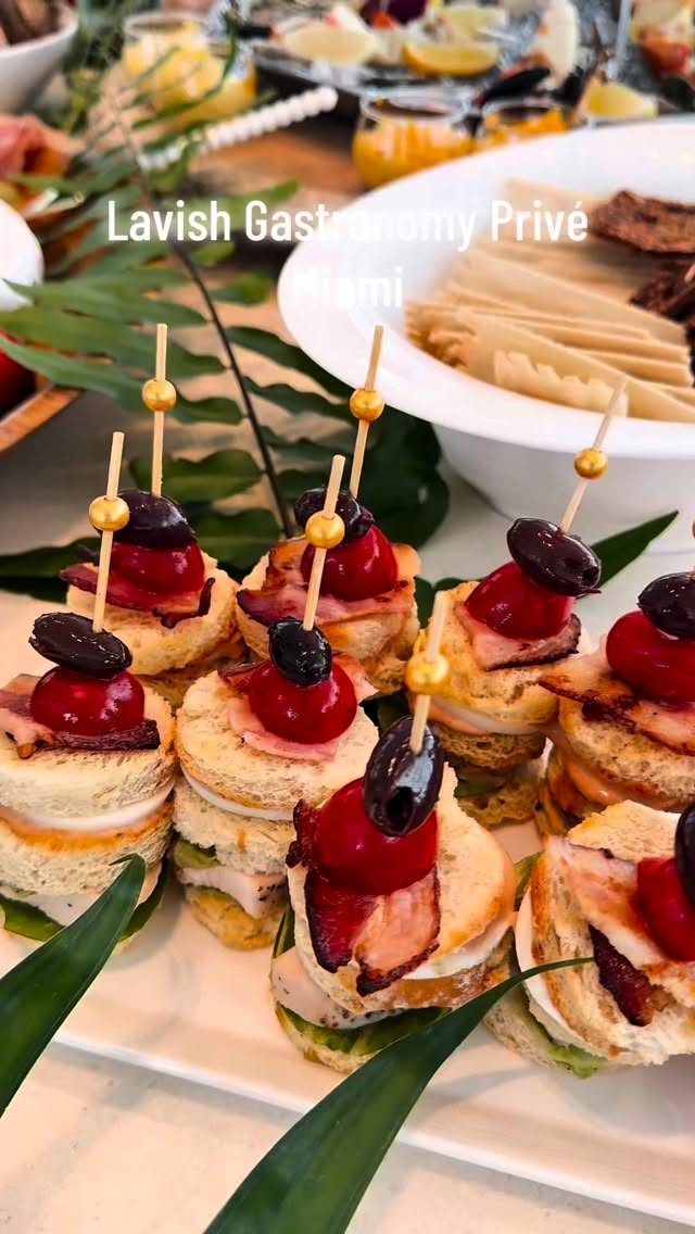 #privatechefmiami #cateringmiami #yachtcatering #lavishgastronomyprive