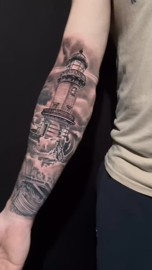 Another look at the light house ….
.
.
.
.
#aybar813 #dcsocietyink #theinkgallery #tampatattooartist #pittsburghtattoo