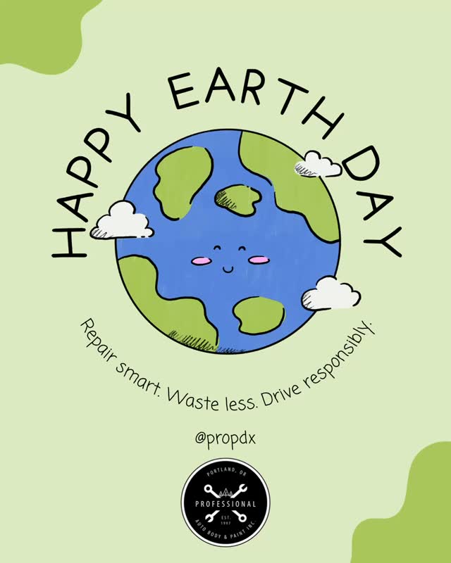 🌎💚 Happy Earth Day from Professional Auto Body & Paint 💚🌎
At Professional Auto Body & Paint, we believe caring for your vehicle and caring for our planet go hand in hand. As a locally owned, family business since 1997, we are committed to doing our part—reducing waste, recycling whenever possible, and working toward more energy-efficient practices every day.
Every step we take is with our community and our environment in mind.
Today, we celebrate this beautiful planet we all share—and we’re grateful to be part of a community that cares too.
Let’s keep working together to protect our Earth and keep it green for generations to come 🌱
Happy Earth Day!
#earthday
#earth
#gogreen
#recycle
#reducereuserecycle