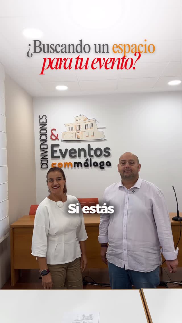 Antes de decidirte, hay varios puntos clave que pueden marcar la diferencia:
✔️ Que el acceso sea fácil para todos (transporte, ubicación…)
✔️ Que la capacidad encaje de verdad con tu evento
✔️ Que la tecnología esté incluida y funcione bien
✔️ Que existan espacios donde descansar y hacer networking
Porque elegir bien el espacio no es un detalle…
es lo que evita problemas el día del evento.
📌 Guarda este reel si estás en proceso de búsqueda.
#EventosMálaga #ConvencionesMálaga #AlquilerDeSalas #EventosCorporativos #OrganizaciónDeEventos SalasParaEventos NetworkingMálaga