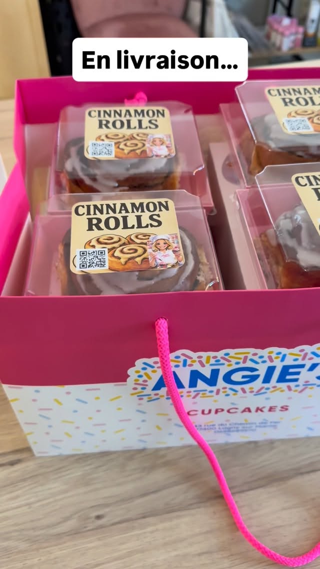 Nos cupcakes et pâtisseries sont disponibles en livraison par nos soins et par Deliveroo et Ubereats !
N’hésitez pas à nous demander un devis livraison
Angie’s Cupcakes, 43 rue du Chemin de Fer, Lagny sur Marne
WhatsApp : 0658689570
#angiescupcakes77 #cupcakes77 #cinnamonrolls #ubereats @lagnycommerces
