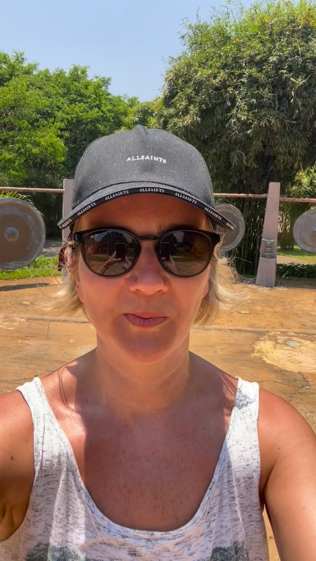 Look at all these gongs!!! 💫☀️💥
I did try to have a play without a beater in 38 degree heat. Let’s just say they didn’t sound as rich and powerful as the gongs in the sound spa family. But I guess they don’t live outside in all weathers.
These are cồng, traditional nipple gongs from the Central Highlands of Vietnam, and a set of nine like this is deeply sacred. The Rade KPa people use exactly this configuration 💫 nine tuned nipple gongs plus a drum in ceremonies to pray for good crops and health. Each gong is believed to be home to a spirit, and the older the gong, the more powerful the energy within. 🙏
Traditionally the nine gongs are hung in order from largest to smallest on a wooden frame, a tuned scale moving from the deepest, most earthly resonance up to the highest, most ethereal tone.
In ceremony, nine players would each carry one gong and walk counter-clockwise in a circle outdoors. They must have been strong to carry them!! 💪
The whole set would have been tuned by a specialist before being used ritually, with a sacrificial ceremony to invite the gong spirit to take up residence.
#gongs #soundhealing #rituals #vietnam