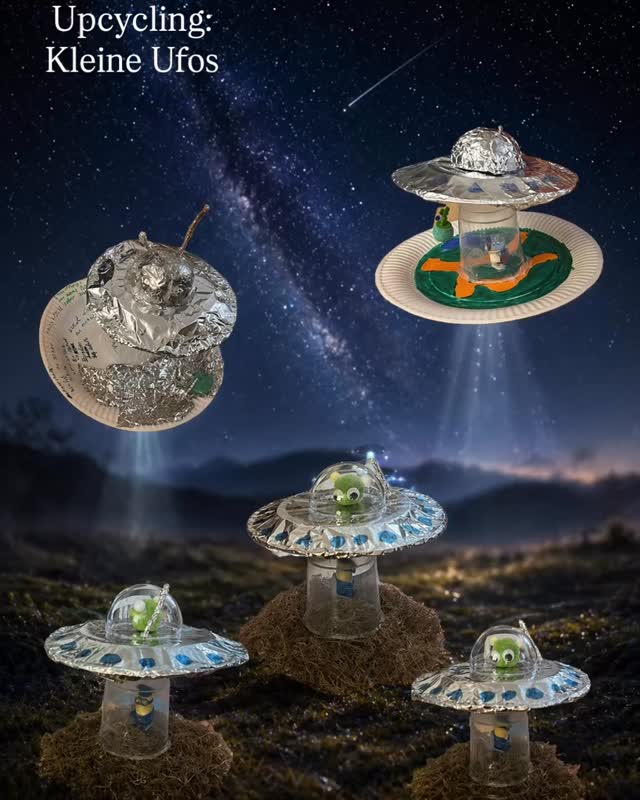 Galktischer Bastelkurs: Wir haben kleine Ufos aus Papptellern, Plastikgläsern und Acryl gestaltet und dabei jede Menge Fantasie, Glitzer und gute Laune in den Nachmittag gepackt. Ich liebe es, wie aus einfachen Materialien mit ein bisschen Kreativität plötzlich kleine Welten entstehen. 🛸✨
#Bastelkurs #Kinderbasteln #DIYmitKindern #Leipzig #UFOBasteln