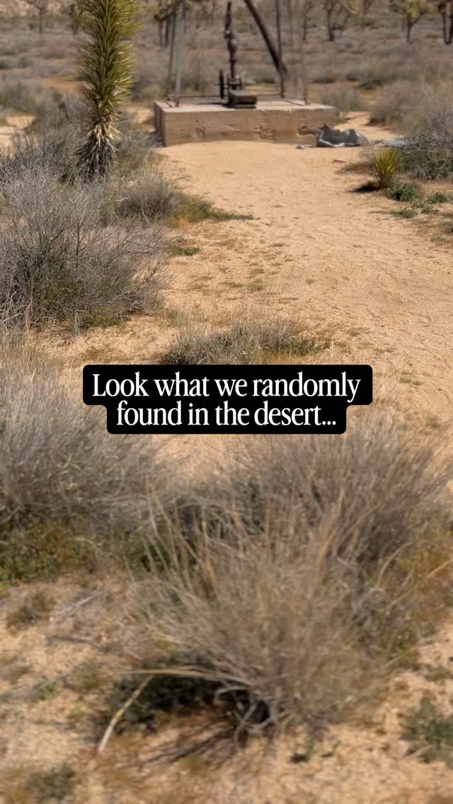 What were the builders thinking? 🤔
#abandoned #joshuatreenationalpark #windmill #nationalparks #hikingadventure