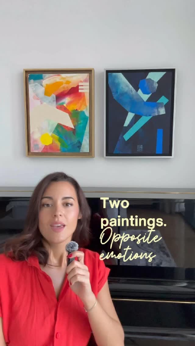 Blue Light and Solaris, two sides of the same story.
Both explore how light shapes our emotions.
One is calm and introspective, like moonlight.
The other warm and radiant, like the sun. ☀️🌙
Art is a reflection of the light we carry inside.
#contemporaryart #abstractart #artforinteriors #MMHCStudio #modernpainting