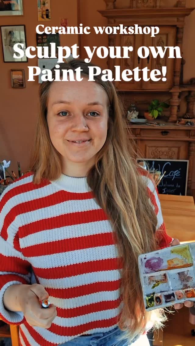 Wednessdag april 22, After Work 🪷☀️
Not only you get your own ceramic paint palette, but also a joyful, relaxing and hands on experience 🥰 Usable for all paint types!
DM me if you want to join, or register via the link in bio!
🗓 April 22, wednessday
⏰️ 16:30-19:00
📍 Inner Art Ateljé, Uppsala
☘️ 620 sek
☀️ Including clay, underglaze, all materials and a fika
First you'll learn the basic principles of sculpting and then you get to create your own palette in any shape you like! After the sculpting you can decorate your palette with underglaze. We will then bake the palettes and glaze them with transparent or white glaze. 2/3 later you can pick up your own paint palette!
Always welcome at our art studio! 🤗
#uppsala #lera #selfcare #palette #ulleråker