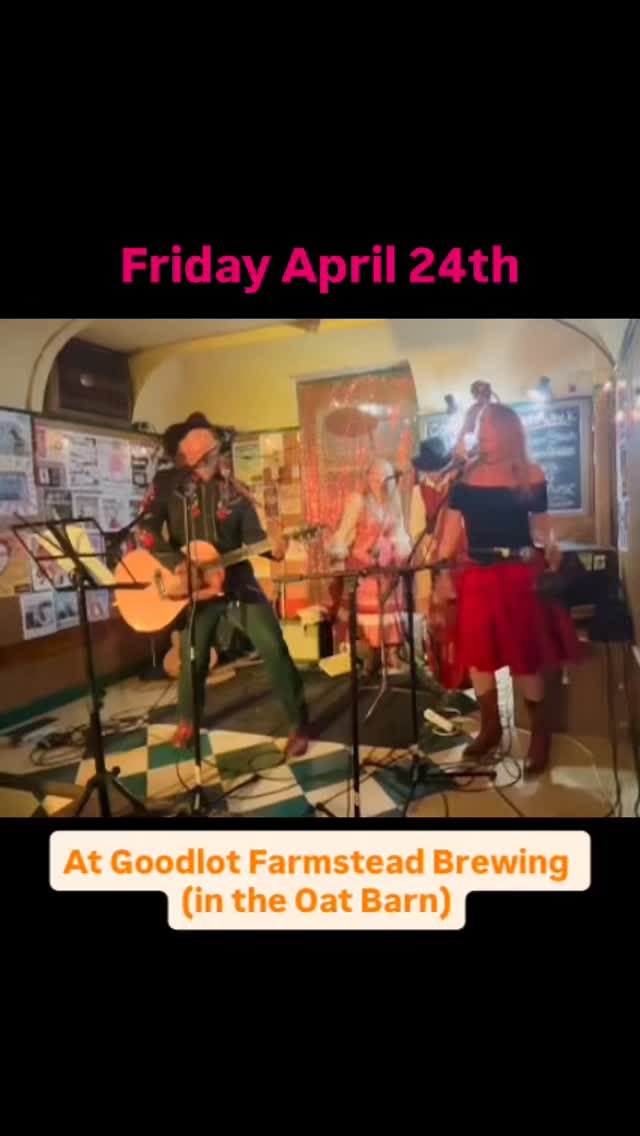 Coming back at you this Friday April 24th at @goodlot.beer 5-8 pm inside the cozy Oat Barn. It’s going to give a full house so arrive early to avoid disappointment. 18825 Shaws Creek Rd, Alton, Ont. #jaykippsband #americana #americanamusic #goodlot