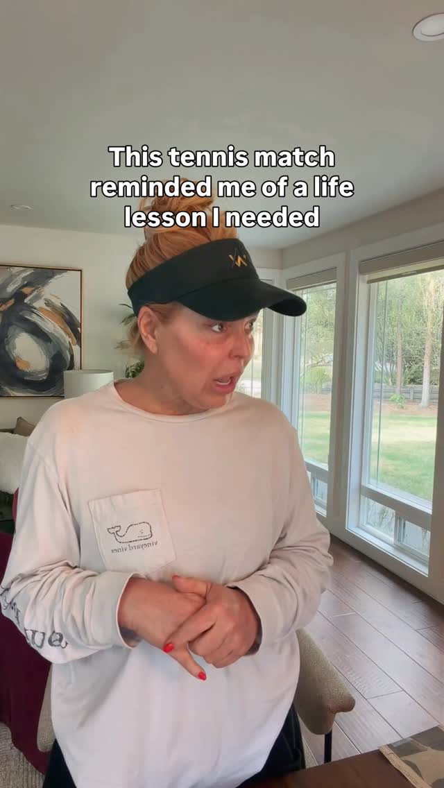 This tennis match reminded me of a life lesson I needed.
Not every point will go your way.
Not every match will feel like a win.
But that doesnât mean youâre not still the MVP of your own game. Sometimes the real lesson is learning to be on your own team and give yourself a little grace. đž
#lifelessons #tennis #mindset #selfgrowth #bekindtoyourself #perspective