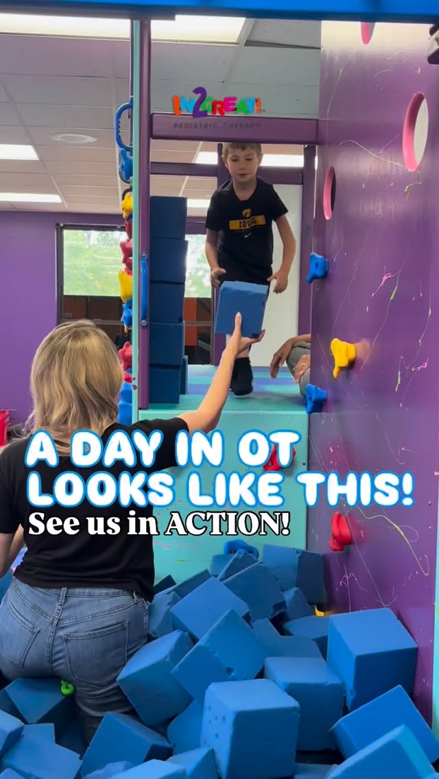 Therapy doesn’t always look like therapy — and that’s the goal.
Our OT sessions are designed to feel engaging, fun, and meaningful while building real-life skills.
#in2greatpediatrictherapy #OccupationalTherapy #OTMonth #PediatricTherapy #buffalogrove