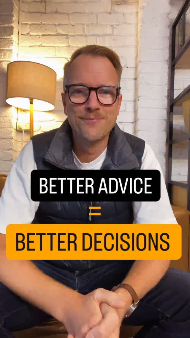 Before you make your next big move in business, ask yourself this. Have you actually explored your best options… or just the most obvious ones?
Good advisers help you expand your thinking, test your logic, and see what you would have missed on your own.
Ready for some fresh perspective in your business? Reach out!