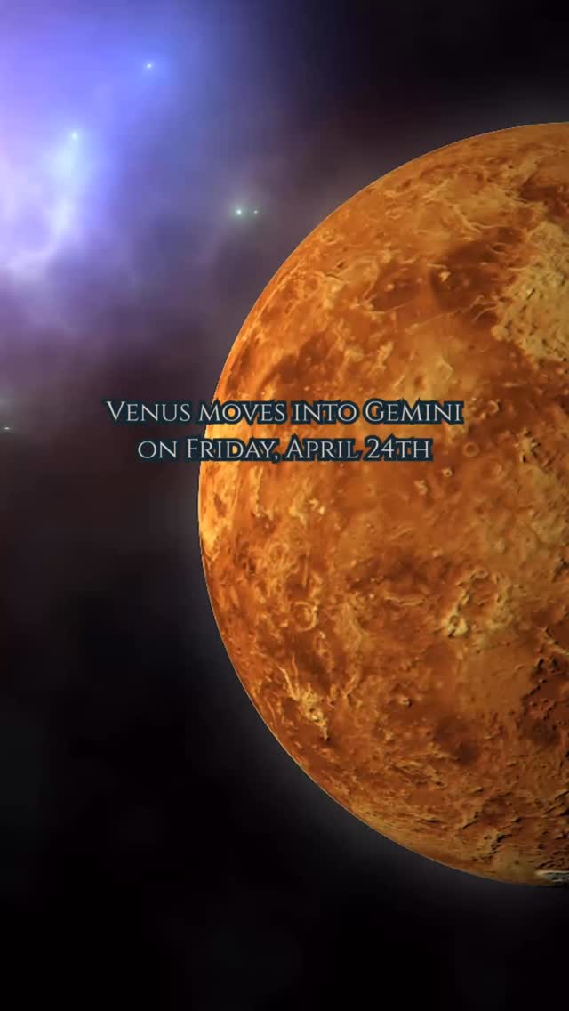 Venus will move into Gemini on Friday and the energy will get a lot more talkative.
Taurus Venus was slow, sensual, and steady. Gemini Venus is curious, flirtatious, and everywhere at once. This is the placement that falls in love with a conversation. That finds beauty in ideas, in wit, in the person across the table who makes your brain light up as much as your heart.
Venus in Gemini wants connection — but it wants it to be interesting. Depth through dialogue. Romance through words. Desire sparked by someone who genuinely makes you think.
The shadow? Gemini can skim. Can keep things light to avoid going deep. Can flirt with ten possibilities without fully committing to one. Watch where you’re spreading yourself thin — in love, in creativity, in the choices you’re making right now.
This transit is pure magic for communication, connection, and creative expression. Say the thing. Send the message. Start the conversation you’ve been overthinking.
Here’s what it means for your rising sign 👇
Fire Risings — Aries, Leo, Sagittarius Your social world is lighting up. Connections feel electric, opportunities arrive through conversation, and your charm is at an all-time high. Let yourself be seen.
Earth Risings — Taurus, Virgo, Capricorn Venus is moving through your financial and value zones — this is a powerful time to talk money, negotiate, and get clear on what you’re truly worth. Speak it out loud.
Air Risings — Gemini, Libra, Aquarius This one’s personal. Venus is lighting up your identity, relationships, and how you show up for others. You’re magnetic right now — and people are noticing. Own it.
Water Risings — Cancer, Scorpio, Pisces Venus is working quietly behind the scenes for you. This is a powerful time for inner healing, releasing old relationship patterns, and getting honest about what — and who — you actually desire.
Venus in Gemini says: use your voice. Your words are magnetic right now.
Which rising sign are you? Drop it below 👇