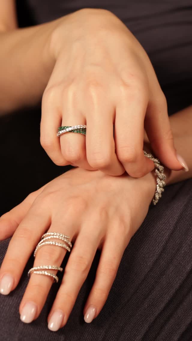 To cut a brilliant-cut diamond you lose roughly 50% of the rough stone. Every carat you see cost two carats you will never see.
That is before the sorting. Before the grading. Before the decision is made that this stone, and not the thousands rejected beside it, is the one that meets the standard.
F colour. The second highest grade on the scale. Meaning the stone is essentially colourless to every eye, trained or untrained, in every light. To fill a single piece with stones at that grade consistently, across every setting, is not a given. It is a decision made at every step of the process.
This set carries that decision 1’192 times.
A whit gold chain collier running 41 centimetres, 616 diamonds totalling 8.35 carats. A bracelet of 441 stones at 9.45 carats, 25.4 grams across 18 centimetres of white gold. A hinged ring set with 84 diamonds at 1.50 carats. And one ring where 50 emeralds at 1.54 carats are framed by 29 brilliant-cut diamonds in F-VS, the single moment of colour in a look built entirely on light.
1’192 decisions. One result.
By private appointment only.
The BrandZ — A Luxury Experience.
#thebrandz