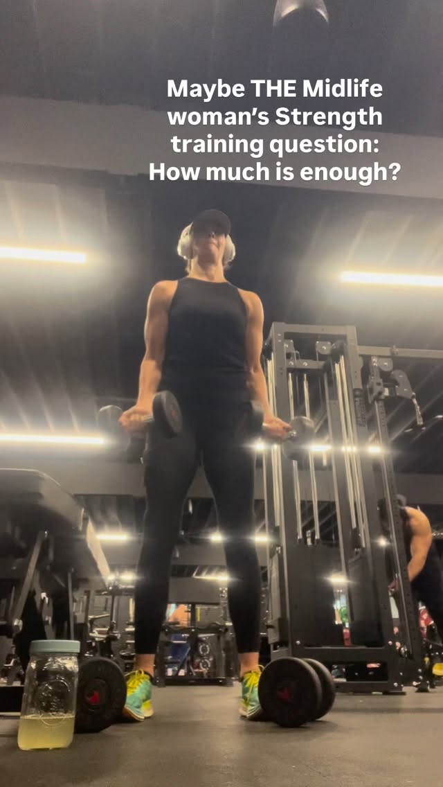 Finding yourself at the gym, but unsure? Consider the 3-8 framework!
Like & follow!
#menopause #perimenopause #healthcoach #midlifewellness #midlifestrength