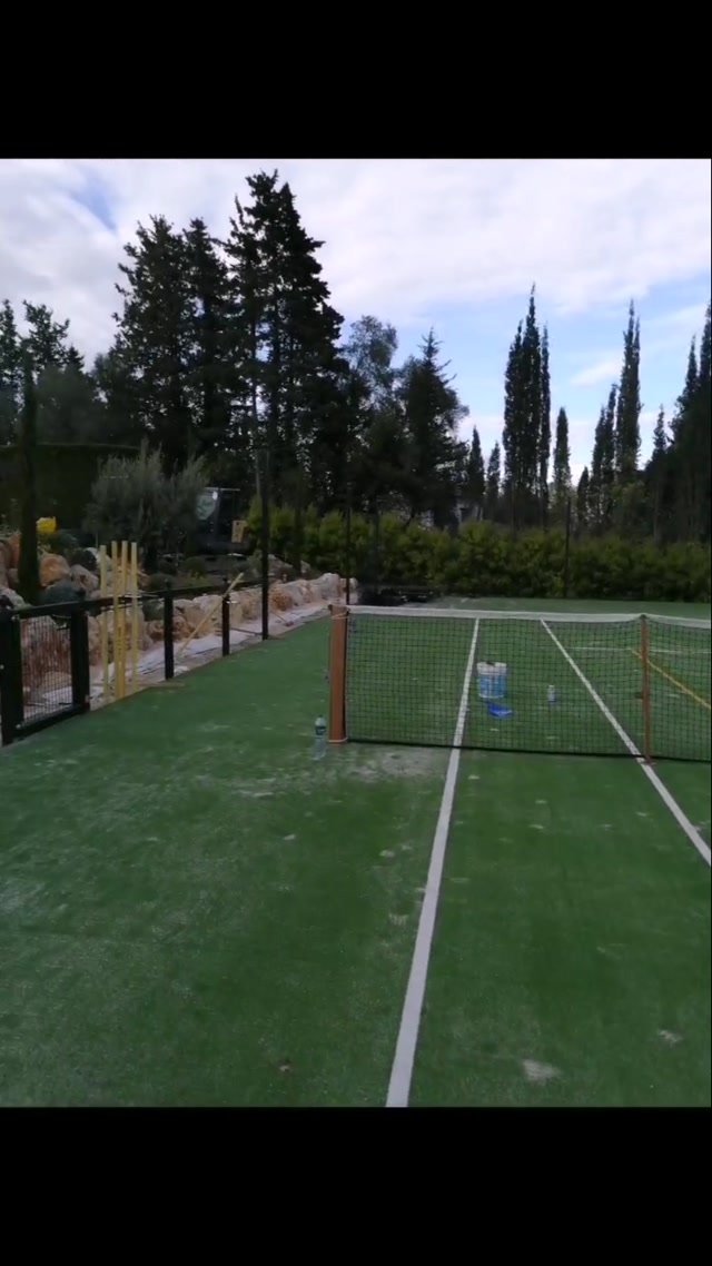 Fin de travaux pour notre terrain de tennis à Mougins
#tennis #mougins #ferronnerie #alpesdehauteprovence #manosque