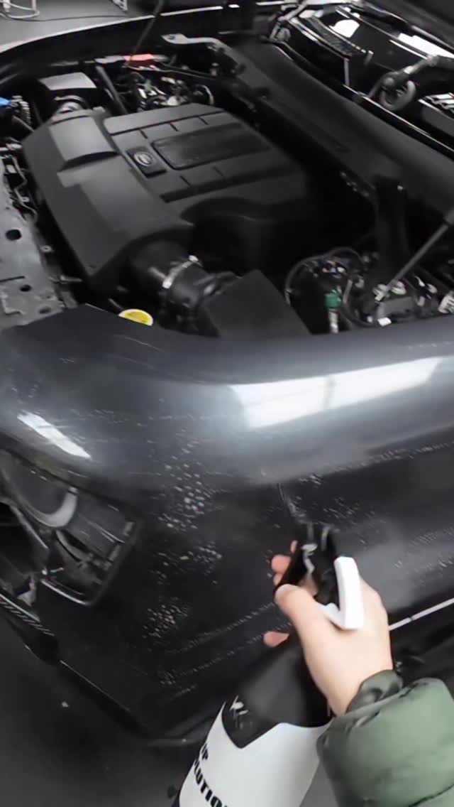 Defender 110 Carpathian Edition PPF Install #pov #carwrap #ppf #defender #thewrapper