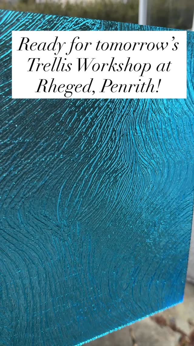 Getting distracted whilst prepping for tomorrow’s fully booked Garden trellis workshop at @rheged_centre in Penrith! 😝😍
These are two examples of the gorgeous glass options I’ll be taking with me in the morning, and they look stunning outside in the sun! They will look fab outdoors as the light changes during the day…..
Both from the ‘Luna’ range available from @creativeglassguild - L512 mid turquoise textured waves & L550 Dark red cathedral.
All my trellis classes for the year are now sold out across all venues, but if you’re interested in attending one, drop me an email at info@northlakesstainedglass.co.uk or DM me to be added to the waiting list and letting me know what days work best for you, and if there’s enough people, I’ll possible try to squeeze another in over the summer!
#stainedglass #creativeworkshop #GlassClass #Cumbria #teach
@hare_hill_barn @the_makers_mill @gatherennerdale @edenvalleyartisticnetwork @cumbrialifemag @arts_cumbria @thecumbriaguide @visitkeswick @visit_eden @lakedistrictcumbria @make_it_at_market @bbc @britboxtv