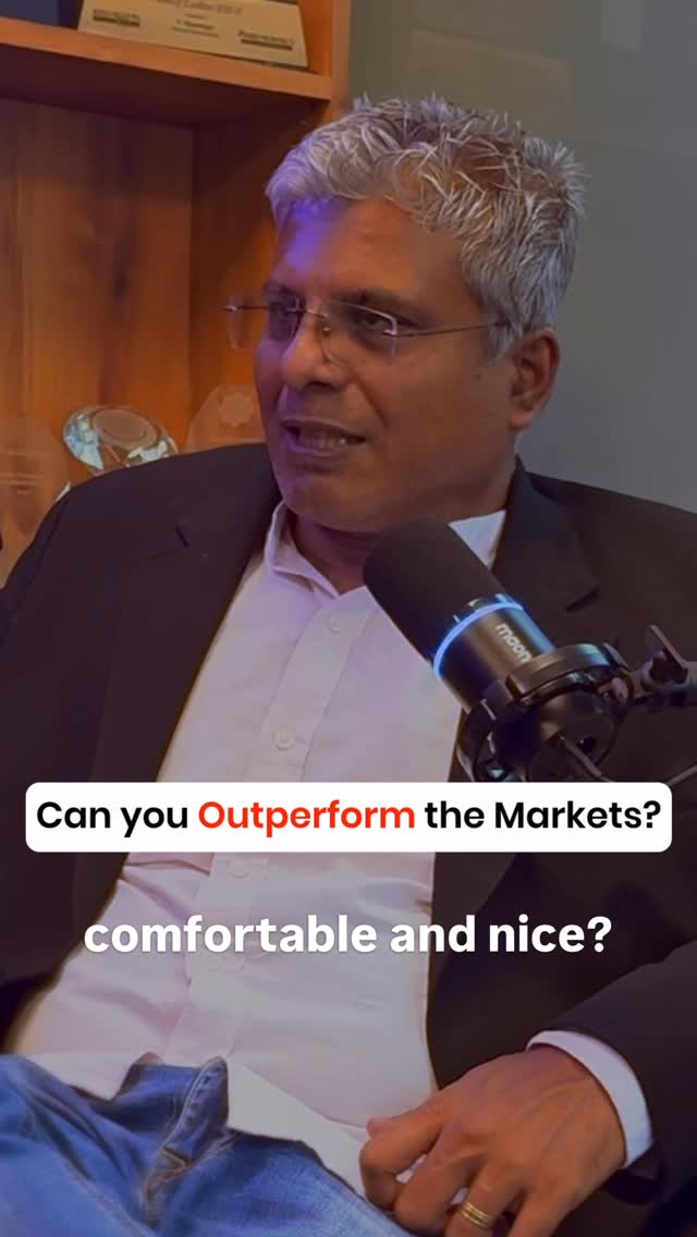 Nobody can wake up in the morning and say, “I am going to outperform the market.” But there are things you can do—what are the ingredients that go into it? What’s the culture? What’s the environment? What’s the team strength? What’s the resourcing? What’s the review process? You just make sure you do all of that.
I mean, I often give people the example: this is like trying to set up a successful restaurant. A successful restaurant is not necessarily the guy who makes the best food, it’s not necessarily the restaurant that has the best ambience—you sometimes never know.
Now, when you are trying to set up a restaurant and say, “I want this restaurant to succeed,” what do you control? You can’t control that it will succeed. You then focus on what you can control. Can I hire the right chefs? Do I have the wherewithal to get the best ingredients for that chef to work with? Can I make that ambience a place that people will feel comfortable and nice? You do that and then, I mean, for lack of a better word, you pray.