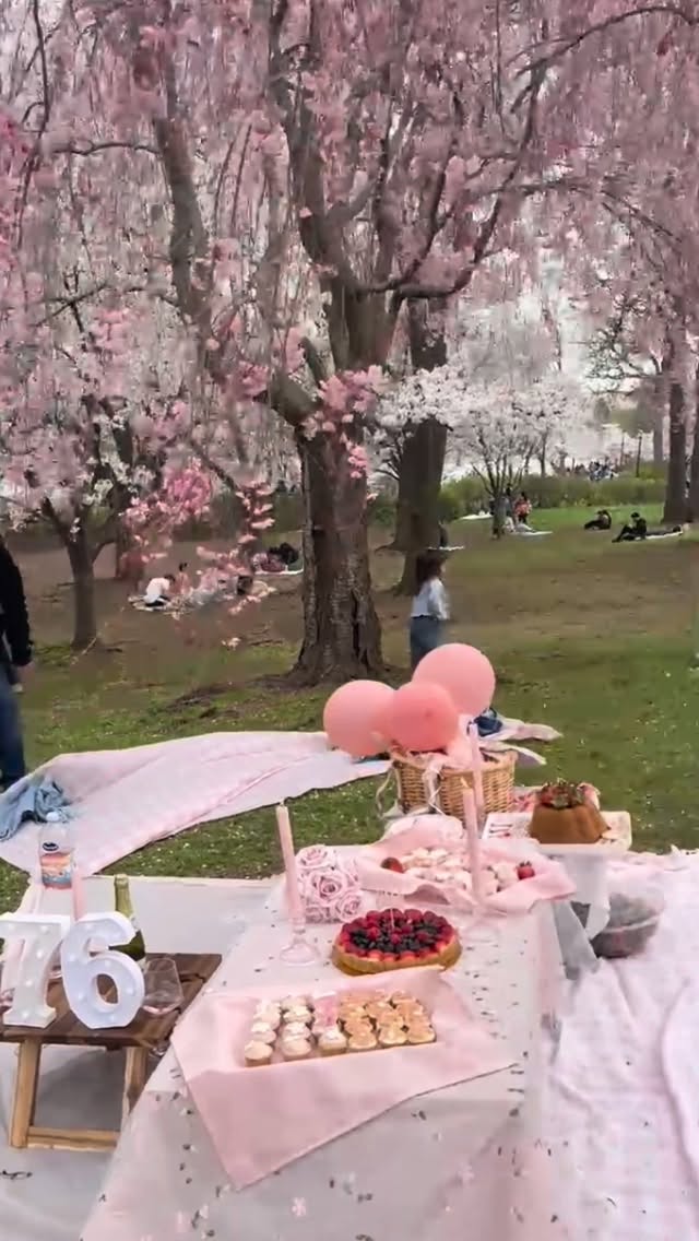 Every year we celebrate with a birthday picnic under the cherry blossoms ๐ธ๐
Some traditions just keep getting more beautiful.
#pinkpicnic