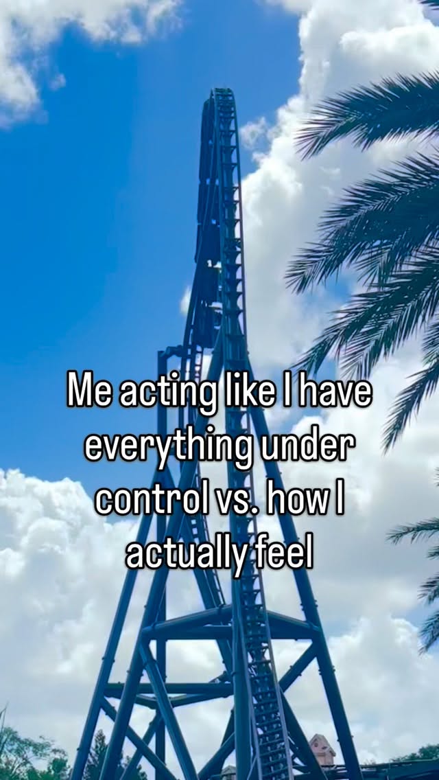 That moment right before the drop⌠đ
đ˘
Heart racing.
Second guessing.
Wondering why you thought this was a good idea in the first place đ
Kinda feels like life sometimes, right?
Like youâre climbing, climbing, climbingâŚ
thinking youâve got it all under controlâ
and then suddenly⌠DROP.
Be honestâŚ
đ are you a hands up, screaming your head off kind of personâŚ
or are you gripping the bar, eyes closed, questioning all your life choices?? đ