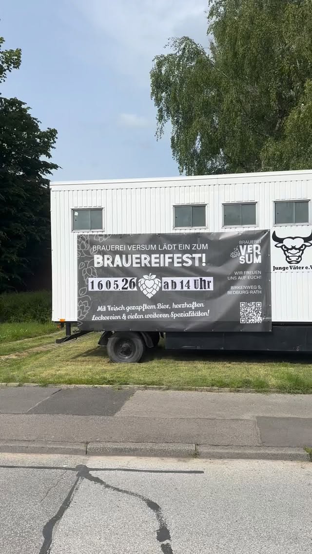 Noch wird vorbereitet, morgen wird gefeiert. Wir freuen uns auf euch beim Brauerei Sommerfest! 🤍🍺
