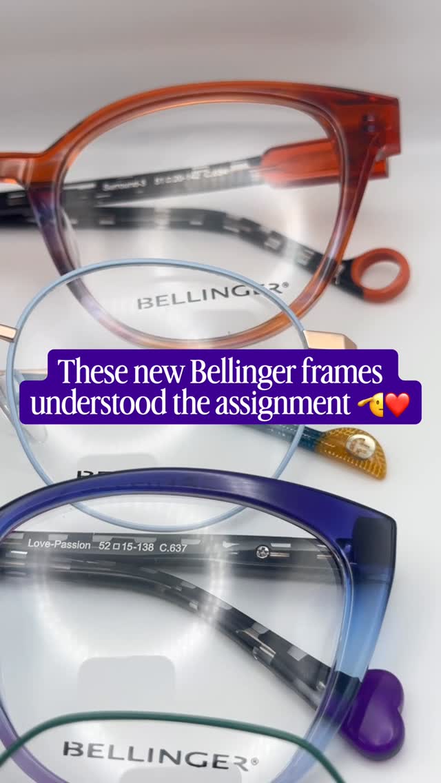Which pair are you claiming? 👀 Try them on, fall in love, repeat.
PS. We’re open until 6PM tonight! 😉