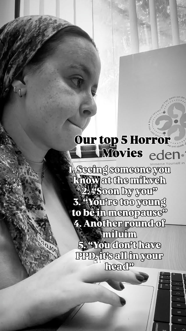 Forget ghosts and monsters, navigating medical dismissal, community pressure, and the heavy toll of miluim is the real suspense thriller, but The Eden Center is here to ensure no woman has to face these challenges alone.
