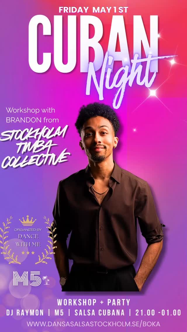 Vi har den stora äran att gästas av denna unga talang som kommer att hålla workshop den 1:a Maj! Inte bara är han en talangfull dansare, han är också en bra pedagog och en inspiratör för många unga dansare! Missa inte hans workshop, den börjar kl 21.00! 😍‼️🔥
Förköp går att köpa via länk i vår profil!