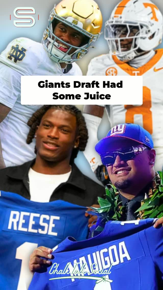 New York Giants draft is sneaky awesome 👀
#giants #nfl #nfldraft #explorepage #fyp