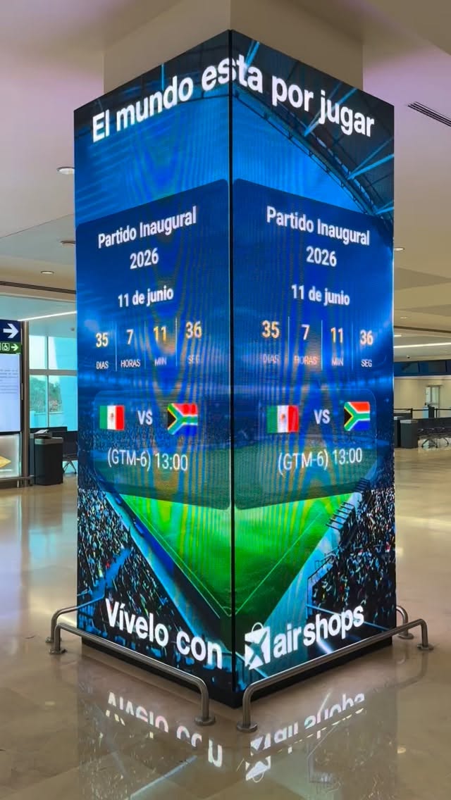 Mexico is preparing to be the first country to host the World Cup for a third time, and with the bold claim that ‘the ball is coming home’, reference to Pele’s appearance on the 1970 cup final, and Maradona’s hand of God in 1986 but also to the 3,000 year history of the Mesoamerican ‘ball game’. Mexico City is filled with advertising and other signs of the big event just 33 days away now when the World Cup will begin at the Aztec Stadium. #worldcup #fifa #football #mexicocity #mundial
