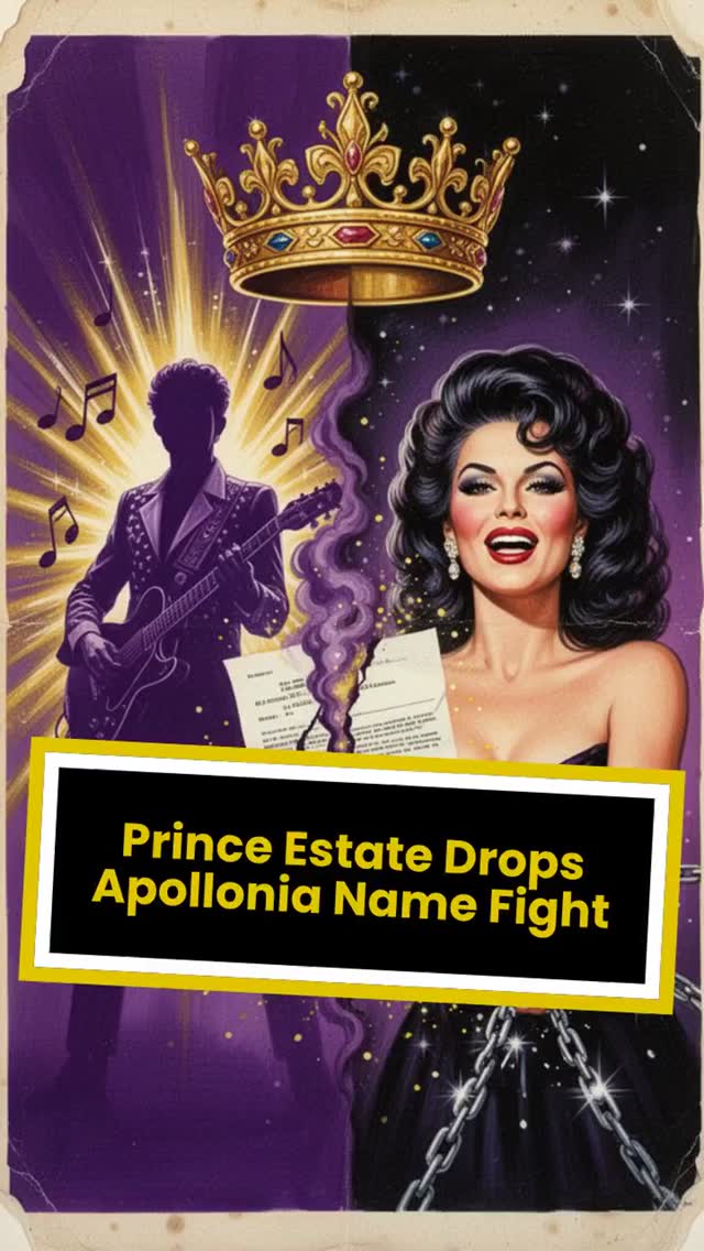 Prince Estate Drops Apollonia Name Fight