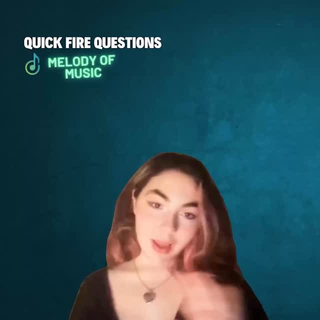 No scripts. Just instinct.
#MelodyOfMusic #QuickFire #ArtistSpotlight #NewMusic #MusicCommunity