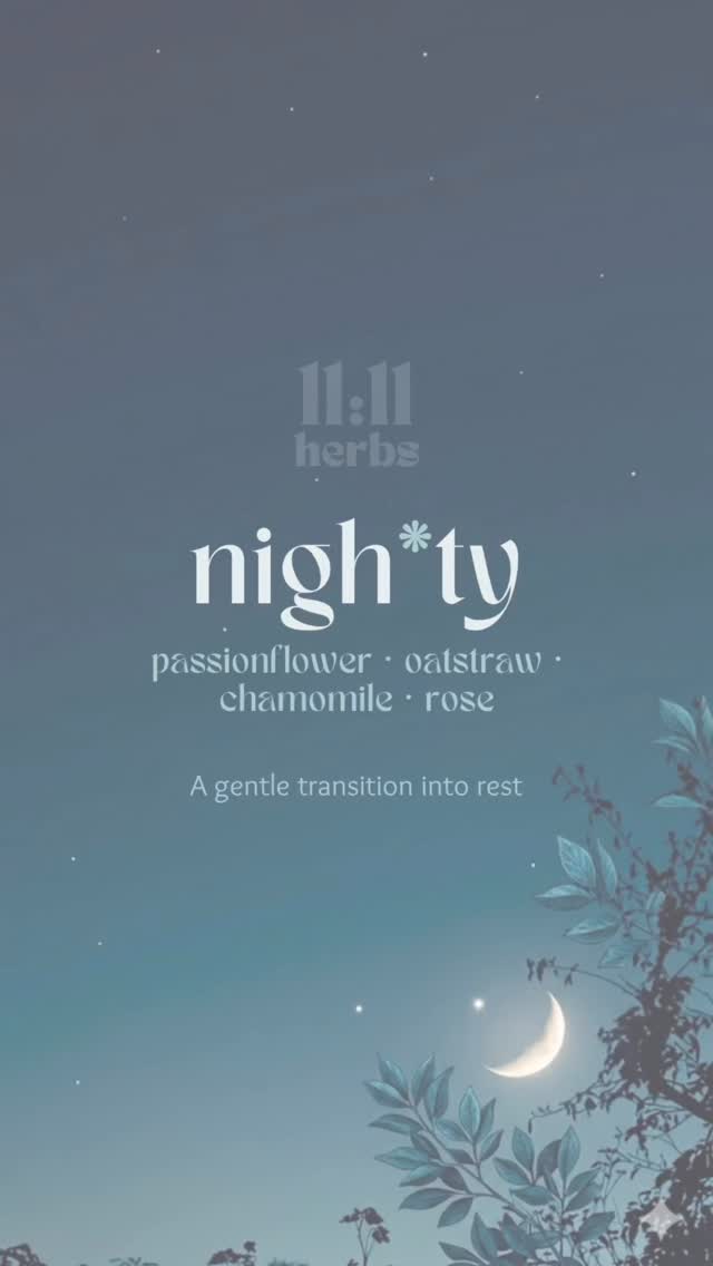 If you find yourself getting into bed already worrying about sleep… you’re not alone.
This is Nigh*ty — a blend I’ve refined and made many times for clients who feel wired, but exhausted.
It works by gently taking the edge off — calming mental overactivity, easing underlying tension, and helping the body move into a more settled state.
Because sleep isn’t just about switching off — it’s about creating the conditions where rest can actually happen.
A soft, grounding blend that becomes part of your evening rhythm.
#herbaltea #sleepsupport #nervoussystem #eveningritual #helpmesleep