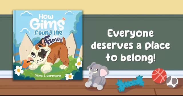 My mom just launched her first children’s book TODAY and I am so excited for her! 🎉🐾
How Gims Found His Family is the sweetest story about a wiggly English Bulldog who just wants to find where he belongs. It’s perfect for the little ones in your life.
And here’s the fun part — the dog is REAL. 🐶
Check it out at GimsandFriends.com and grab a copy on Amazon!