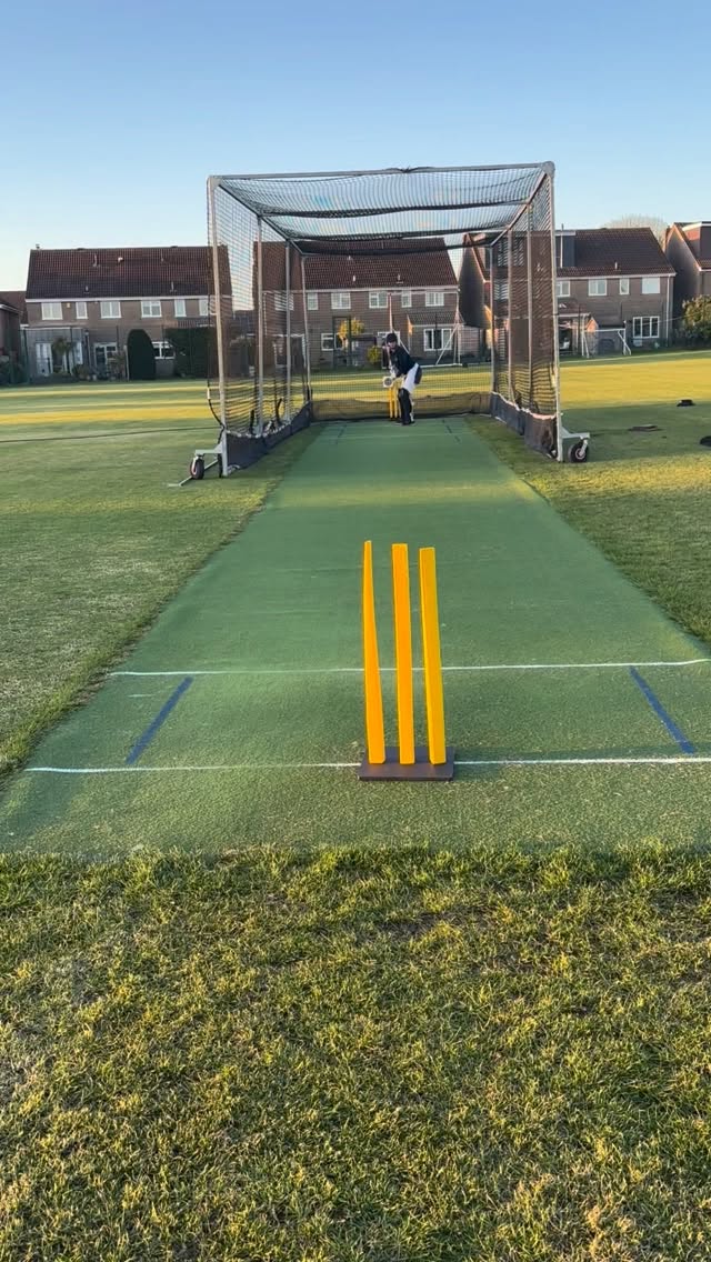Cricket is officially back 🌞🏏