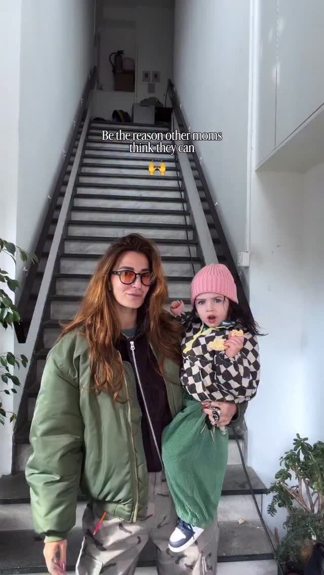 Thank you for being an inspiration! #motherhood
