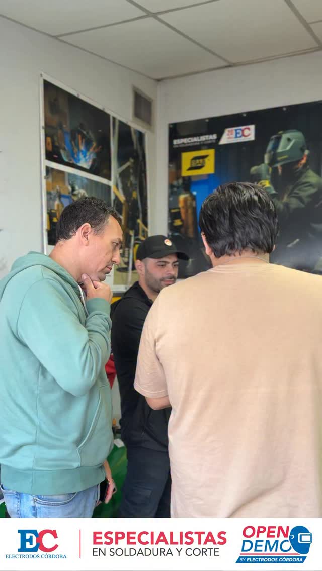 Abrimos nuestras puertas para que vengas a conocer, probar y ver en funcionamiento diferentes equipos y tecnologías del mundo de la soldadura y el corte. ⚡
Las Open Demo son espacios pensados para que puedas:
✔ Ver productos trabajando en vivo
✔ Sacarte dudas con especialistas
✔ Conocer nuevas tecnologías para tu taller o empresa
📅 Todos los viernes
🎟 Actividad sin costo
Si trabajás en el rubro, este es tu lugar para aprender, probar y descubrir herramientas que pueden mejorar tu forma de trabajar. 👨🏭
📍 Te esperamos en Electrodos Córdoba:
• Av. Sabattini 2265, Córdoba Capital
• República de Siria 1040, Río Segundo