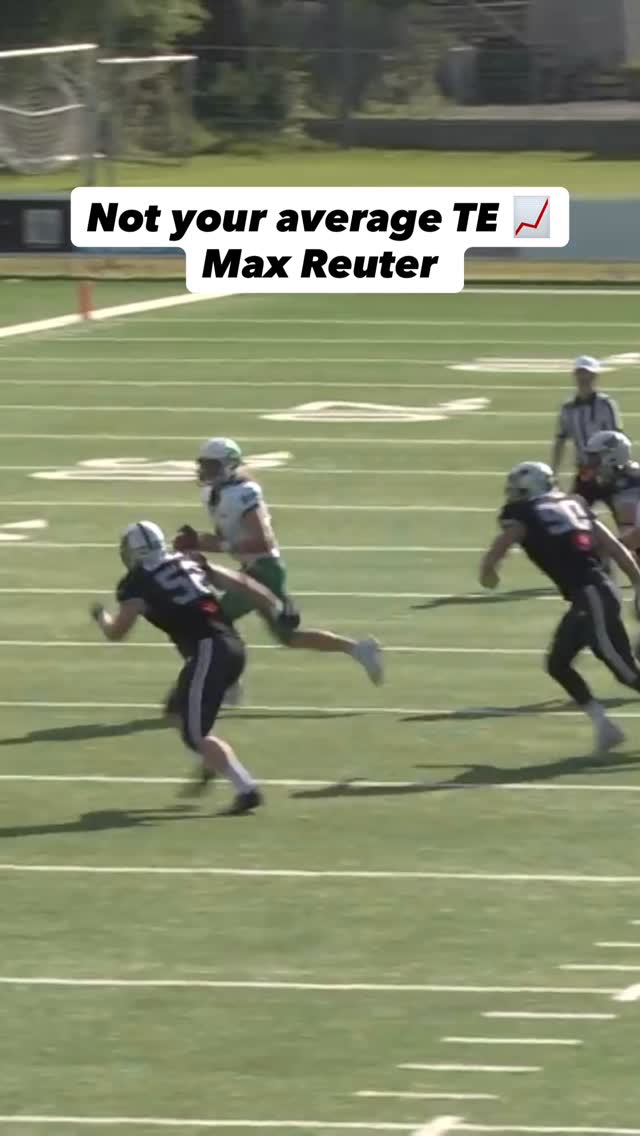 Max Reuter is not your average TE 📈
#afl #footballaustria #goducks