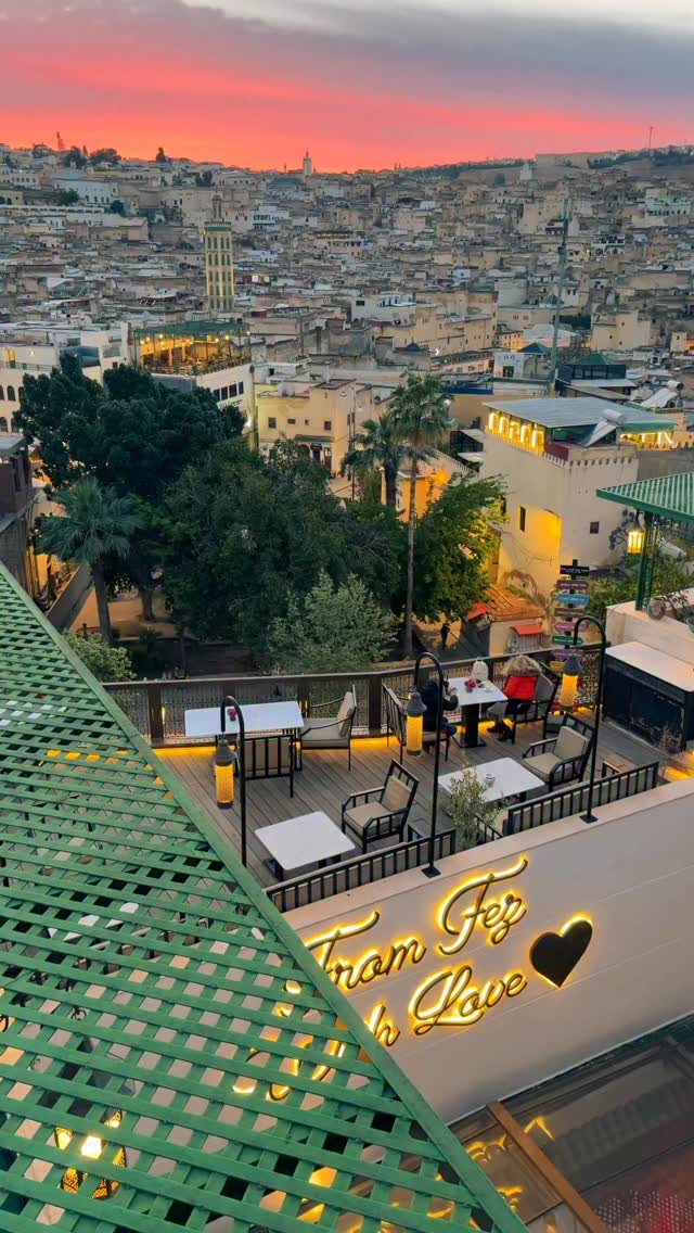 From Fez with love ✨
An unforgettable panorama over the Medina, where golden sunsets embrace centuries of history and timeless authenticity exclusively from the high terraces of @palaisdefes
#palaisdefes #morocco #morocco🇲🇦 #fromfezwithlove