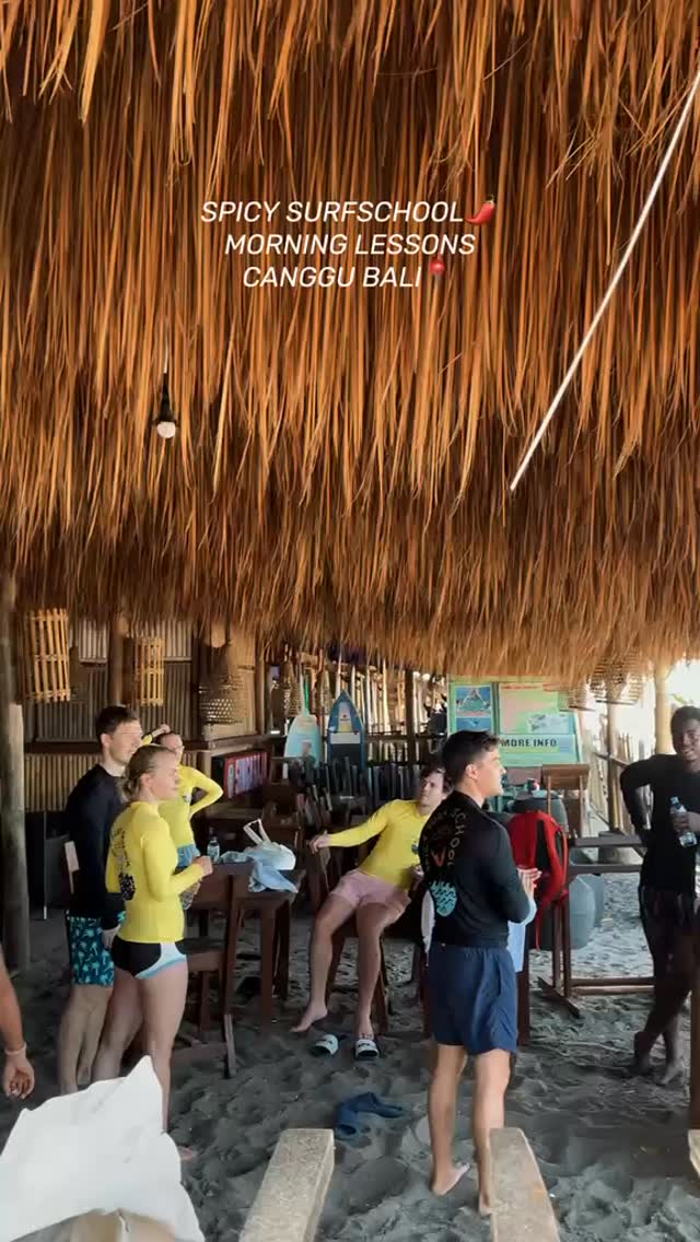 Nothing beats a good morning session 🏄🏾♂️🔥🫶🏻😆 and see our brand new surf rashguards in yellow 🤩😍
#canggusurflesson #canggusurf #spicysurfschool #balisurf