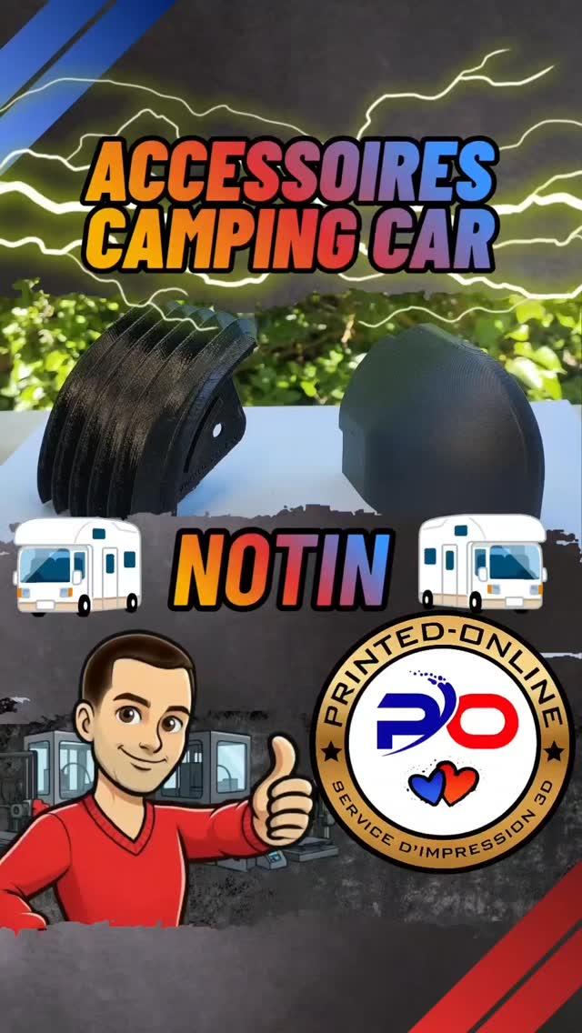 ▶️ PIÈCES CAMPING CAR 🚐
🔸Des modélisations et impressions soignées pour camping car NOTIN
reproduction des modèles d'origine avec amélioration pour une meilleure résistance💥
🔸 Toujours au juste prix 💯
#printedonline #campingcar #campingcarnotin #notin #piececampingcar